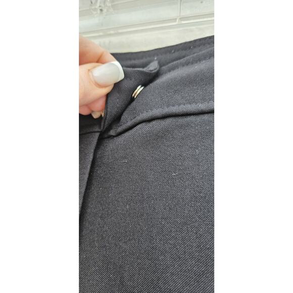 Vtg 90s Necessary Objects Womens Pants Black Juniors 9 Straight Boot Cut Stretch - Picture 5 of 12